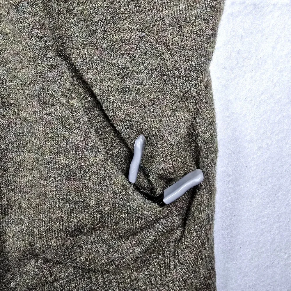 Banana Republic Womens Sweater XS/S Sleeveless Cocoon 3rd Pie‎ Cardigan Moss